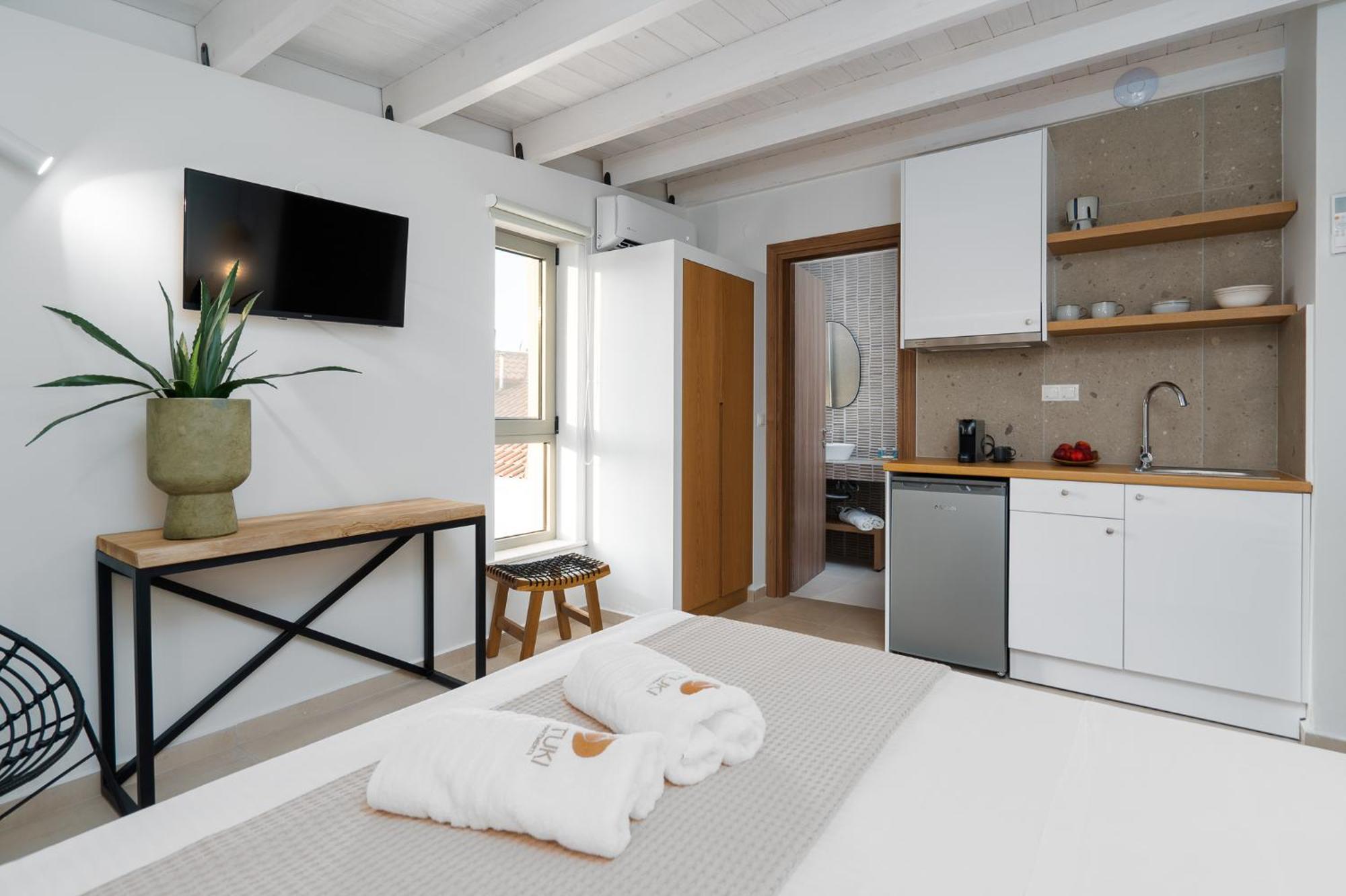 Funtuki Seaside Apartments Leptokarya  Rum bild